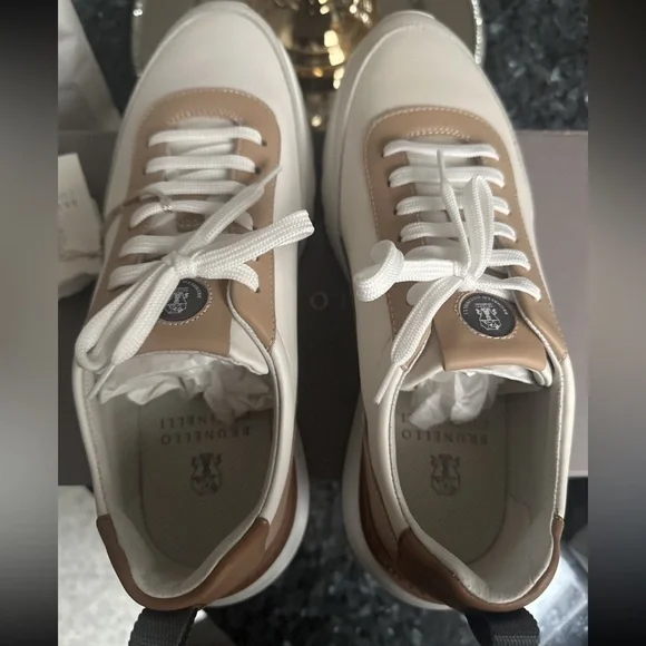 Brunello Cucinelli Mens Calfskin Runners - Picture 3 of 7